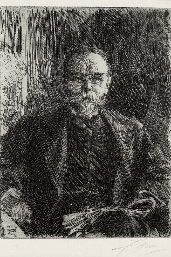  安德斯·莱奥纳德·佐恩 Anders Leonard Zorn —— 佐恩(素描) (69)